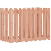 vidaXL Lit surélevé design clôture à lattes 100x50x70 cm bois massif douglas