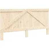 vidaXL Tête de lit 200x104 cm pin massif