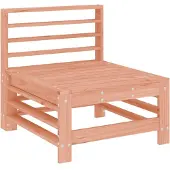 vidaXL Canapé central de jardin en bois massif de douglas
