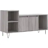 vidaXL Armoire TV Gris Sonoma 100x35x55 cm Bois composite
