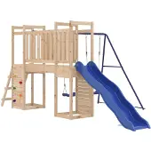 vidaXL Aire de jeux d'extérieur bois de pin massif