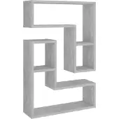 vidaXL Étagères murales 2 pcs gris béton 50x15x50 cm bois d'ingénierie