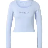 Rocawear T-shirt 'Jette' bleu clair / noir