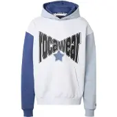 Rocawear Sweat-shirt bleu pastel / bleu clair / blanc