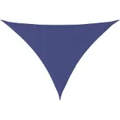 vidaXL Voile de parasol tissu oxford triangulaire 5x5x6 m bleu