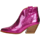 Red-Rag Boots 'Western Laarsjes' fuchsia
