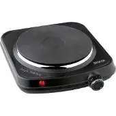 Sencor Plaque de cuisson électrique - - SCP 1504BK-EUE4 - 1500 W - 1 brûleur - Noire