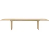 Gubi Private Table à Manger Light Stained Oak | 320 cm