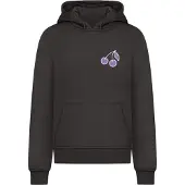 Mister tee Sweat-shirt 'Paradise Cherries' violet / noir / blanc