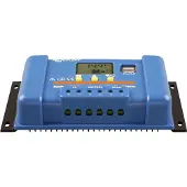 Victron Energy Régulateur Solaire Pwm-lcd &amp; Usb Bleu 12/24v 10a