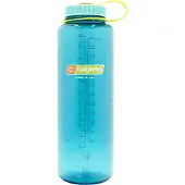 Nalgene - Bouteille en Tritan recyclé - Bouteille Grande Ouverture 1,5L Cerulean Sustain - Bleu