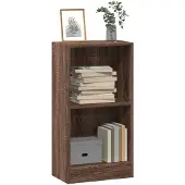 vidaXL Bibliothèque chêne marron 40x24x76 cm bois d'ingénierie