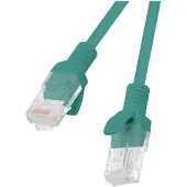 Lanberg PCU6-10CC-0100-G, 1 m, Cat6, U/UTP (UTP), RJ-45, RJ-45, Zelená
