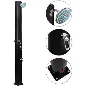 vidaXL Douche solaire avec pommeau de douche et robinet 40 L