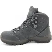 Grisport Bottes à lacets 'Utah Mid' gris foncé