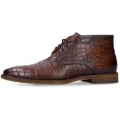 Manfield Chaussure à lacets marron