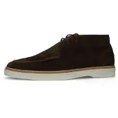 Manfield Chaussure à lacets marron