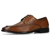 Manfield Chaussure à lacets cognac