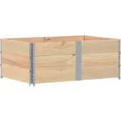 vidaXL Jardinière 150x100 cm bois de pin massif