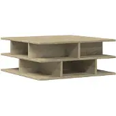 vidaXL Table basse chêne Sonoma 70x70x29 cm Bois composite