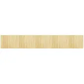 vidaXL Tapis rectangulaire naturel clair 80x500 cm bambou