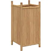 vidaXL Jardinière 40x40x80 cm bambou
