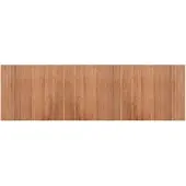 vidaXL Tapis rectangulaire naturel 60x200 cm bambou
