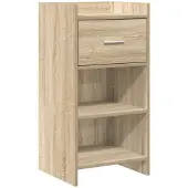 vidaXL Buffet en chêne Sonoma, 40 x 36 x 80 cm, aggloméré