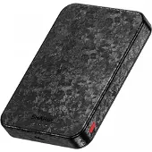 Sharge CarbonMag (10K) (10000 mAh, 20 W, 38.50 Wh), Chargeur de secours, Gris, Noir