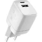 Fresh 'n Rebel 30W PD WALL CHARGER USB-A USB-C - ICE GREY