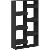 vidaXL Bibliothèque noir 100x33x175 cm bois d'ingénierie