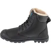 Palladium Baskets hautes 'Pampa' bleu / noir