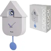 Fisura Horloge à coucou Retro, grise