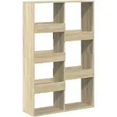 vidaXL Bibliothèque chêne sonoma 100x33x155,5 cm bois d'ingénierie