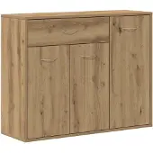 vidaXL Sideboard Chêne Artisan 88x30x70 cm Bois composite