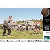 Master Box German Tankers - A Break Between Battles - Mb35149