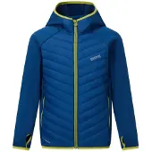 Regatta RKN209 JR ANDERSON HY Veste hybride enfant, Bleu Vert, 14 ans