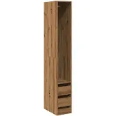 vidaXL Armoire Artisan-Chêne 30x50x200 cm Bois composite