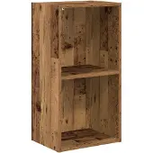 vidaXL Bibliothèque vieux bois 40x30x77 cm bois d'ingénierie