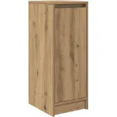 vidaXL Armoire à chaussures chêne artisanal 29,5x34x76 cm