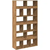 vidaXL Bibliothèque chêne artisanal 100x33x187,5 cm bois d'ingénierie