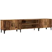 vidaXL Armoire TV aspect bois ancien 180x31,5x40 cm Bois composite