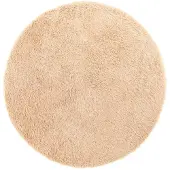 vidaXL Tapis shaggy à poils longs NAVARRA beige 160x160 cm polyester