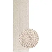 vidaXL Tapis ZIZUR Crème 80x250 cm Aspect jute Intérieur et extérieur