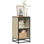 vidaXL Bibliothèque chêne sonoma 40x35x76 cm bois d'ingénierie