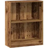 vidaXL Bibliothèque vieux bois 60x24x76 cm bois d'ingénierie