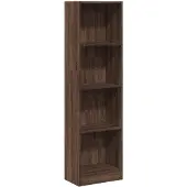 vidaXL Bibliothèque chêne marron 40x24x143 cm bois d'ingénierie