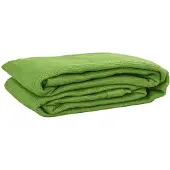 vidaXL Tapis de tente vert clair 200x200 cm PEHD