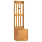 vidaXL Portemanteau SANDNES 45x40x159,5 cm bois massif pin