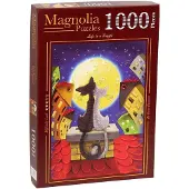 Magnolia Puzzle Cats on the Roof - 1000 pièces